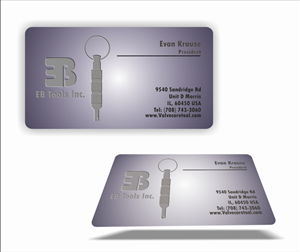 Business Card Design by MG for EB Tools Inc. | Design: #3470413