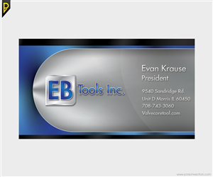 Visitenkarten-Design von poisonvectors für EB Tools Inc. | Design #3447022