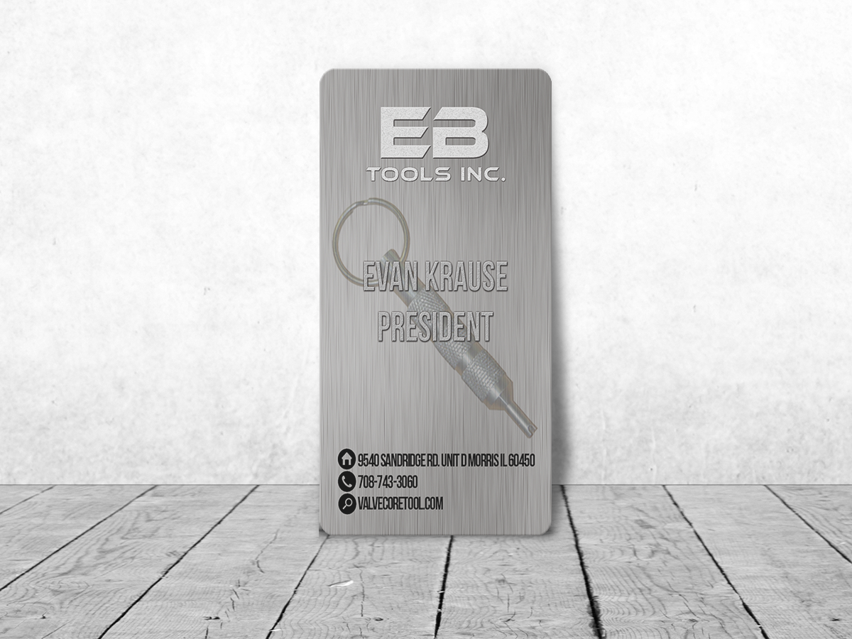 Diseño de Tarjeta de Presentación por Sajin para EB Tools Inc. | Diseño: #3478681