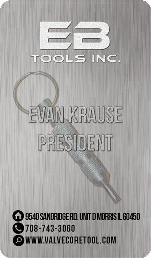 Diseño de Tarjeta de Presentación por Sajin para EB Tools Inc. | Diseño: #3549802
