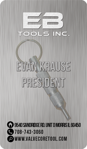 Diseño de Tarjeta de Presentación por Sajin para EB Tools Inc. | Diseño: #3561457