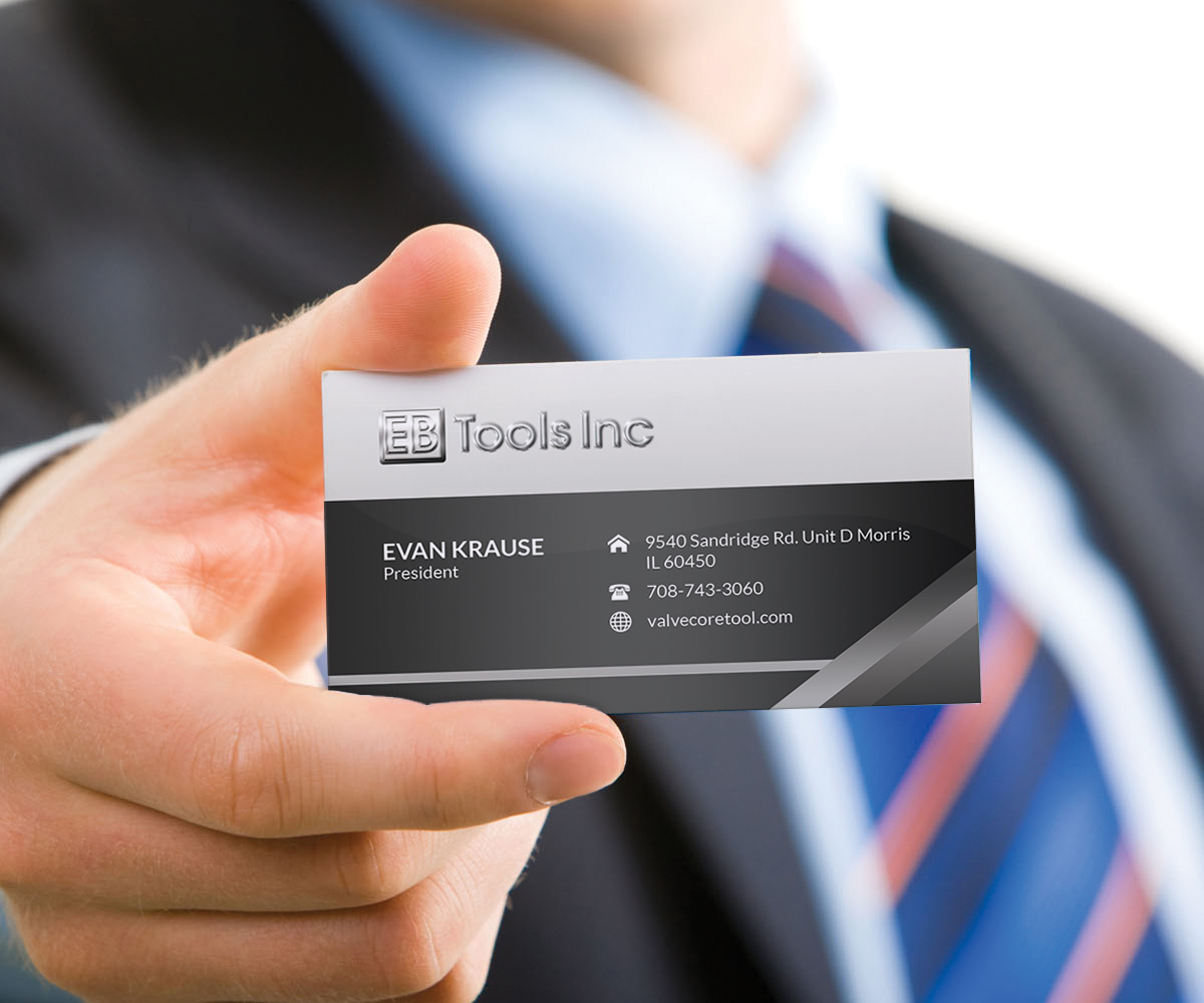 Business Card Design by Matrix5 Creative for EB Tools Inc. | Design #3462522