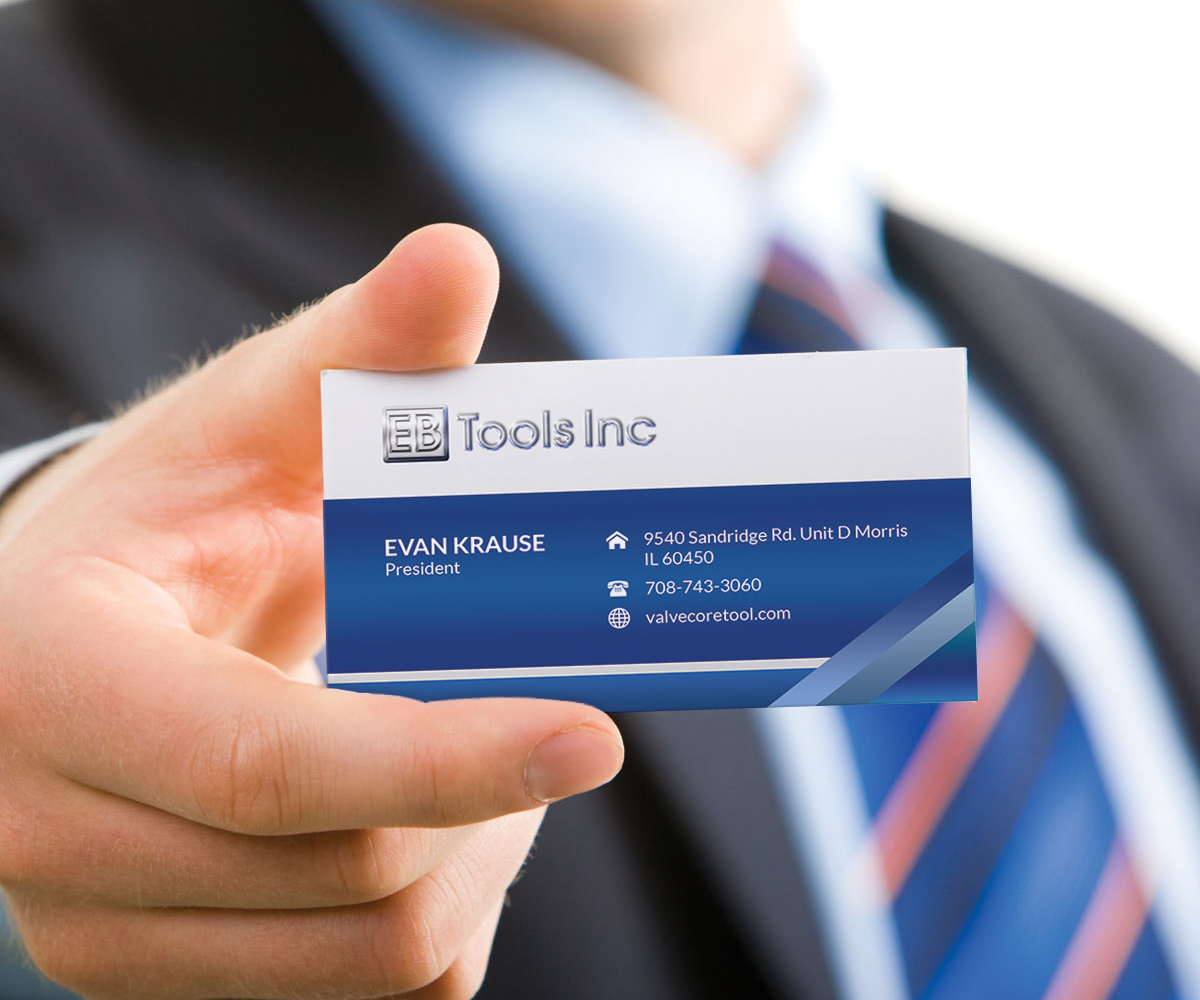 Business Card Design by Matrix5 Creative for EB Tools Inc. | Design #3462529