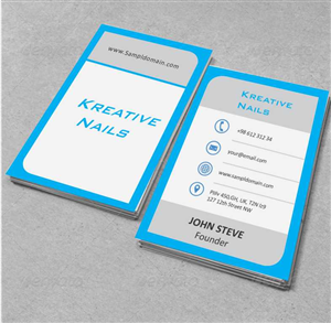 Business Card Design by AwsomeD for this project | Design: #3419295