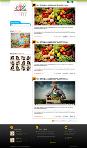 Wordpress Design by Mayank Patel