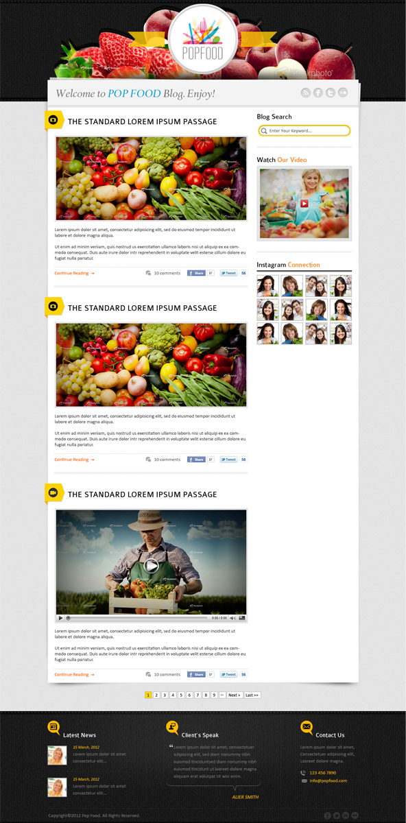 Diseño Wordpress por Mayank Patel para este proyecto | Diseño #869481