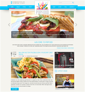 Wordpress Design by Rohit Gangully