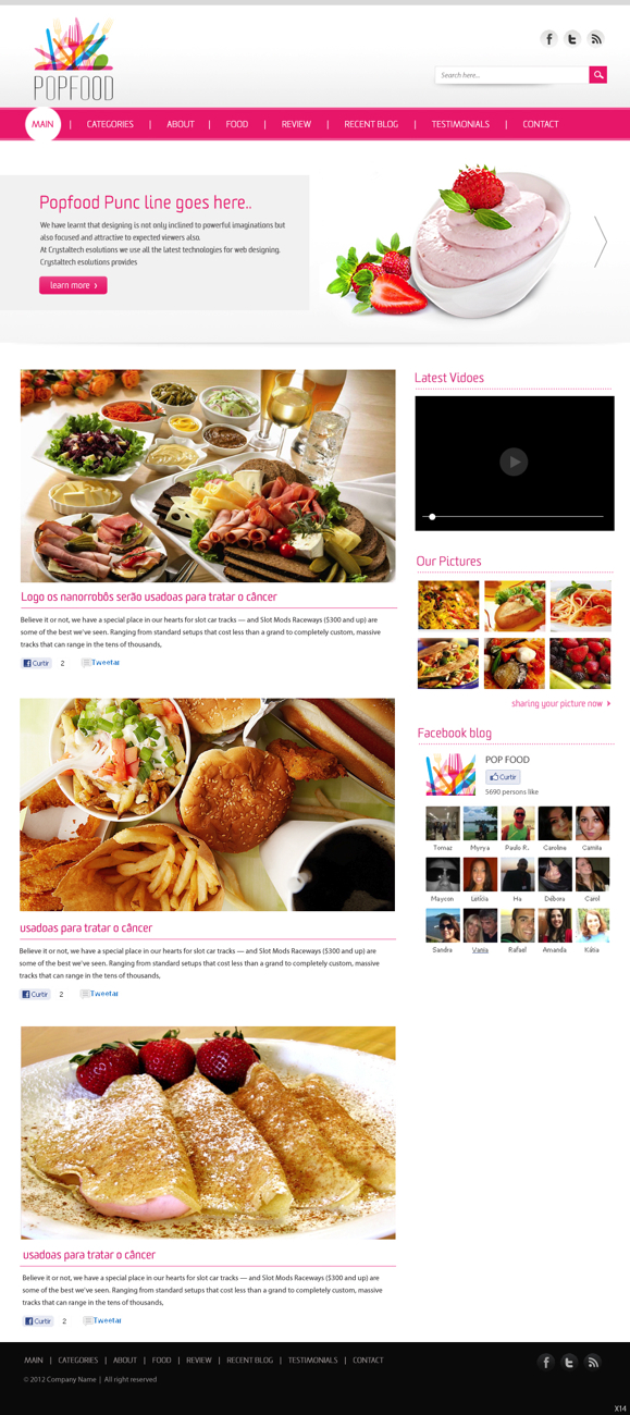 Wordpress Design by pb for this project | Design #847643