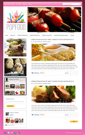 Wordpress Design by pb for this project | Design: #847645