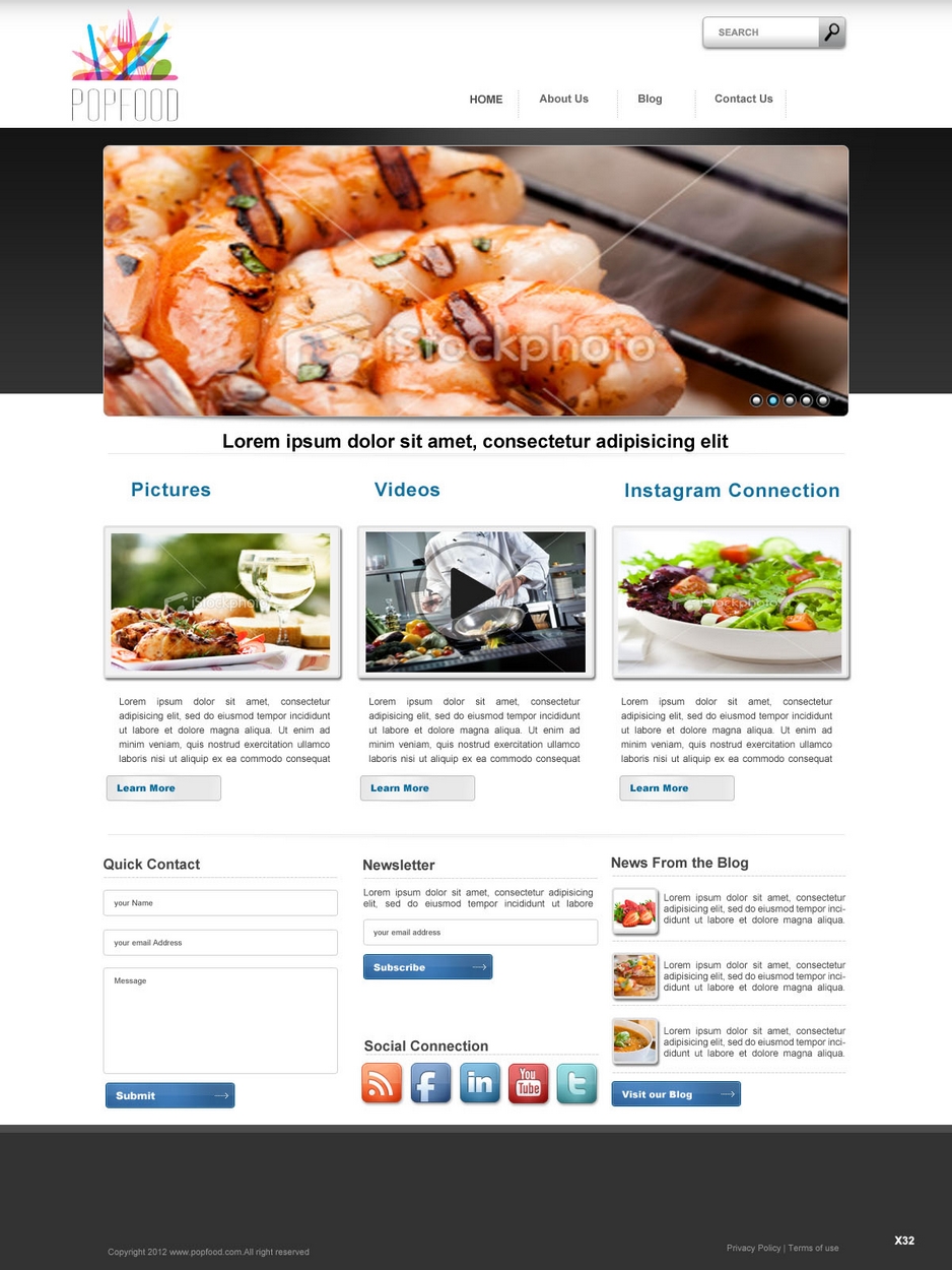 Wordpress Design by pb for this project | Design #852220