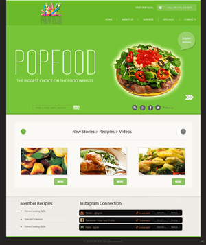 Wordpress Design by pb for this project | Design: #854836