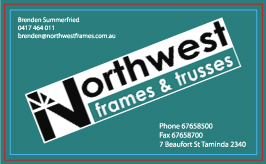 Diseño de Tarjeta de Presentación por Millies Design Studio para Northwest Frames and Trusses | Diseño: #3418108
