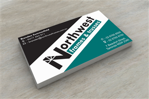 Business Card Design by Madhusudan for Northwest Frames and Trusses | Design: #3420393