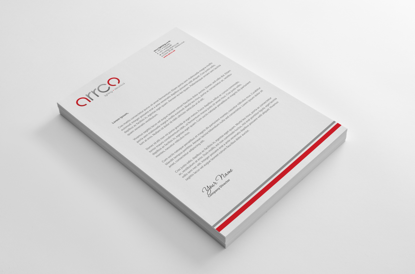 Stationery Design by HYPdesign for this project | Design #875252