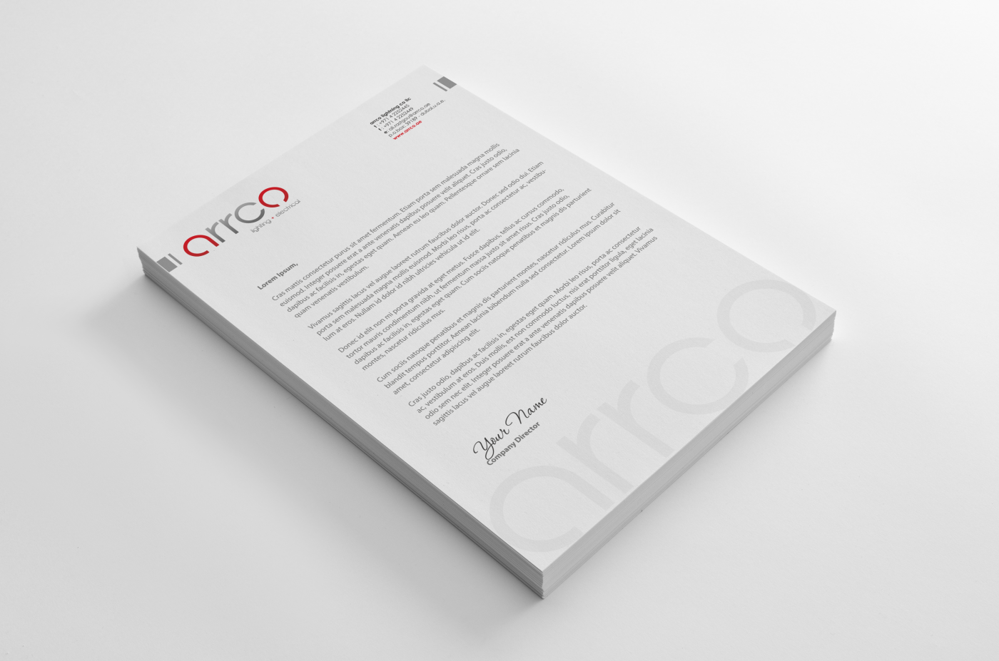 Stationery Design by HYPdesign for this project | Design #875254