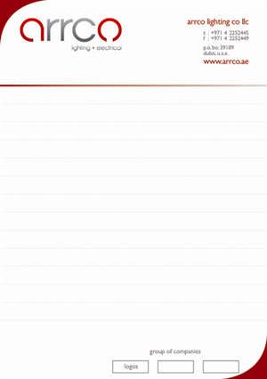 Stationery Design by GPG for this project | Design: #846631