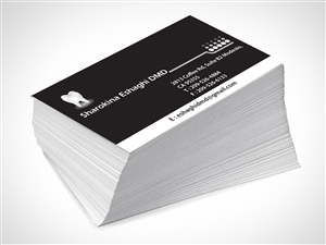 Business Card Design by cn graphic for Sharokina Eshaghi DMD Inc. | Design: #3444979