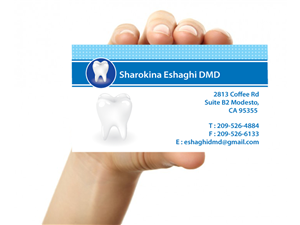 Business Card Design by cn graphic for Sharokina Eshaghi DMD Inc. | Design: #3445071