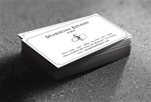 Business Card Design by Ethien for Sharokina Eshaghi DMD Inc. | Design: #3446267