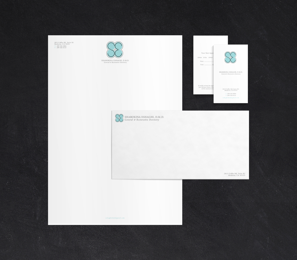 Business Card Design by hnd. for Sharokina Eshaghi DMD Inc. | Design #3464111