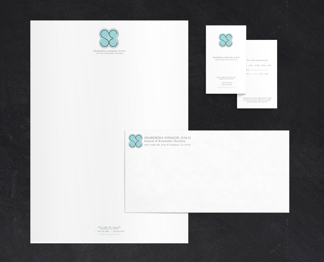 Business Card Design by hnd. for Sharokina Eshaghi DMD Inc. | Design: #3467523