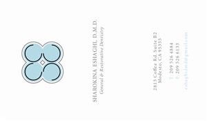 Business Card Design by hnd. for Sharokina Eshaghi DMD Inc. | Design: #3478424