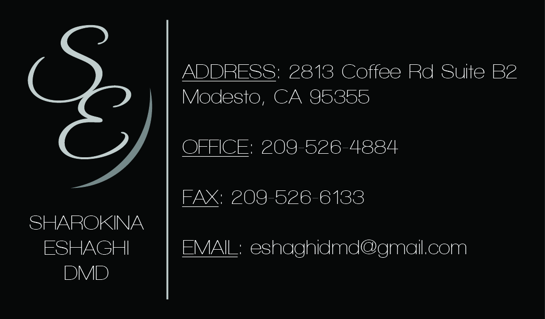 Business Card Design by christucker1989 for Sharokina Eshaghi DMD Inc. | Design #3439155