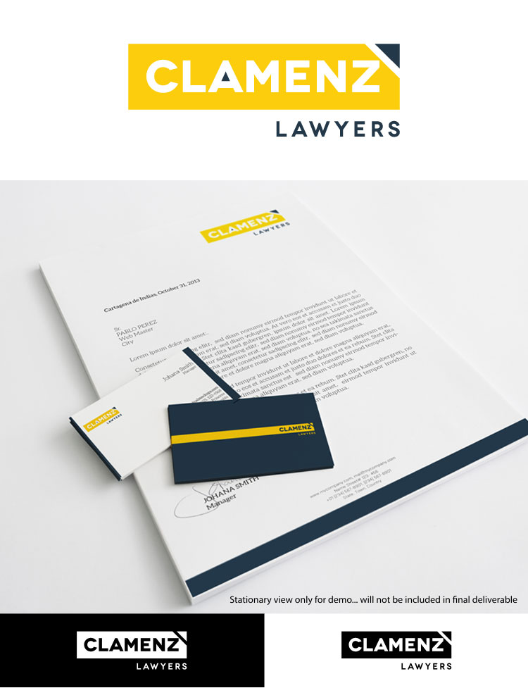 Design de Logo par Digital Mind pour Clamenz Evans Ellis Lawyers | Design #3494055