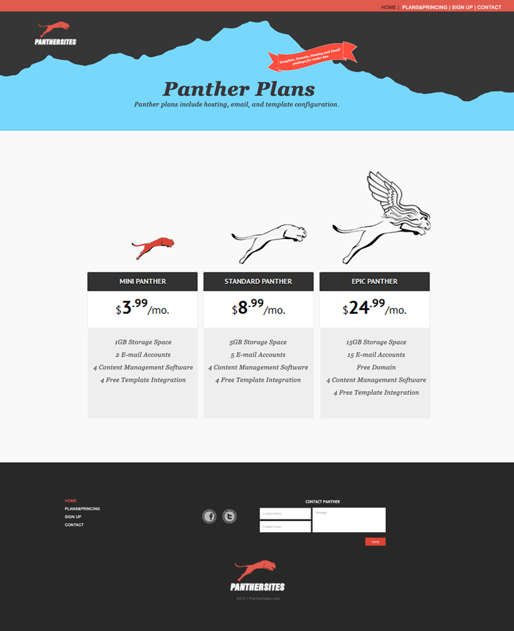 Web Design by Andrea for this project | Design #847843