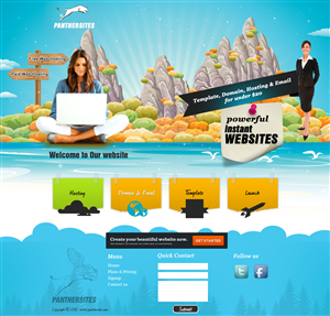Web Design by pb for this project | Design: #843547