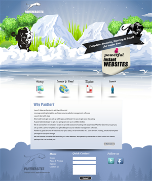 Web Design by pb for this project | Design: #845200