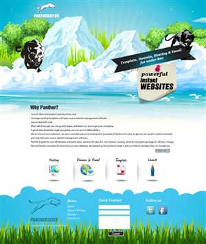 Web Design by pb for this project | Design: #849370
