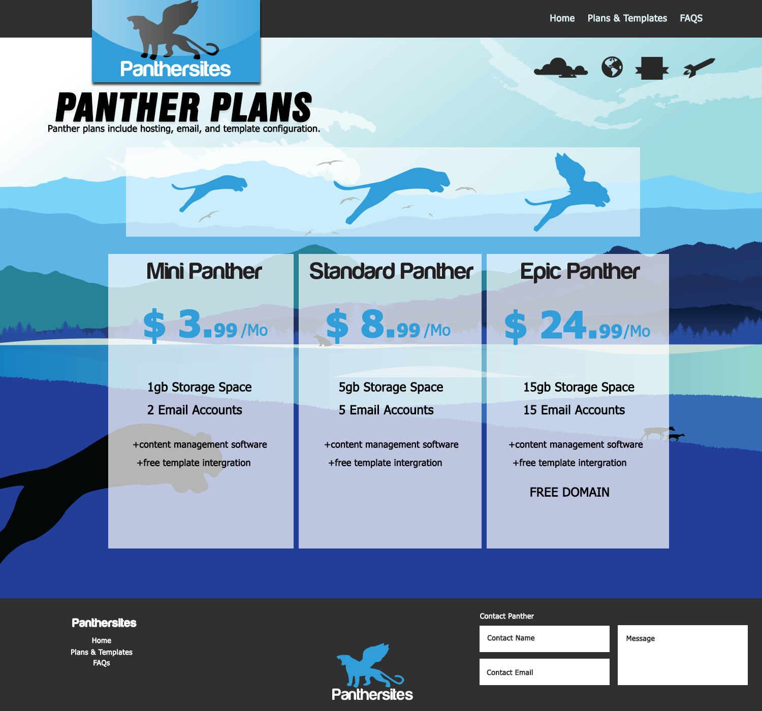 Web Design by Phenex Designs for this project | Design #844117