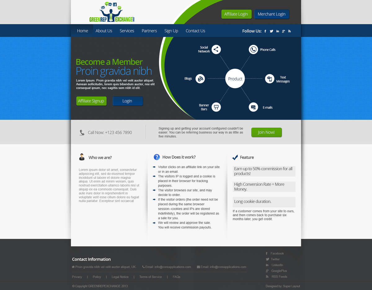 Web Design by SuperLayout for Visions of Health | Design #3519382