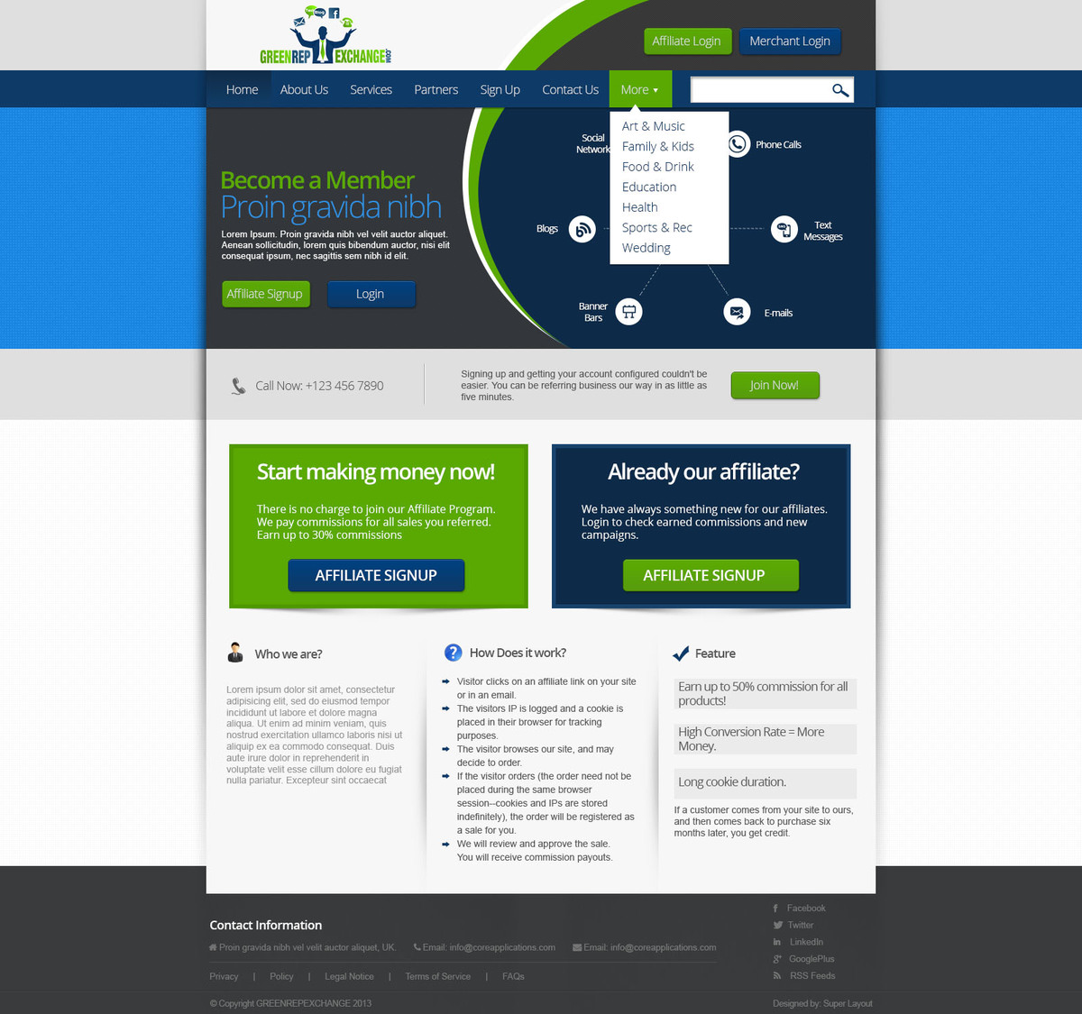 Web Design by SuperLayout for Visions of Health | Design #3539057