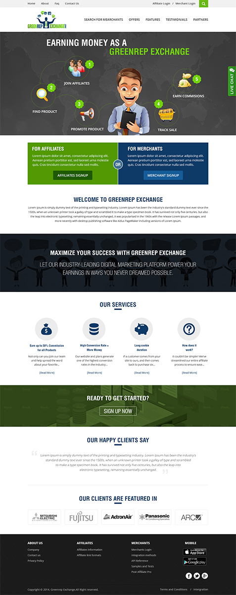 Web Design by Mayank Patel for Visions of Health | Design #3581332