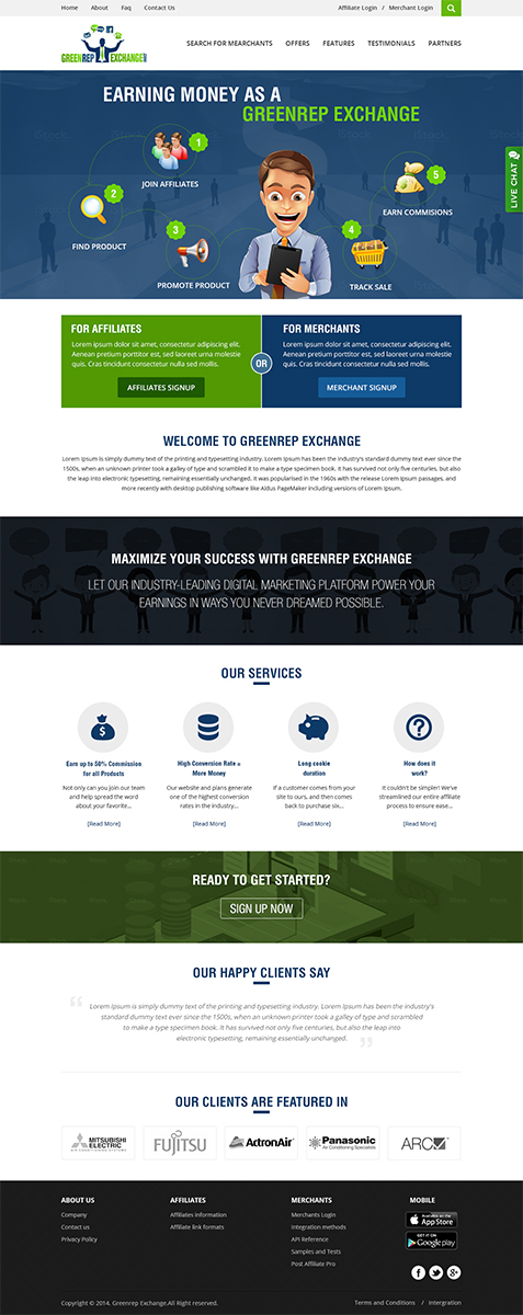 Web Design by Mayank Patel for Visions of Health | Design #3581343