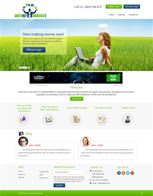 Web-Design von pb für Visions of Health | Design: #3509356