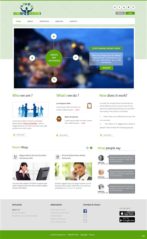 Web-Design von pb für Visions of Health | Design: #3509379