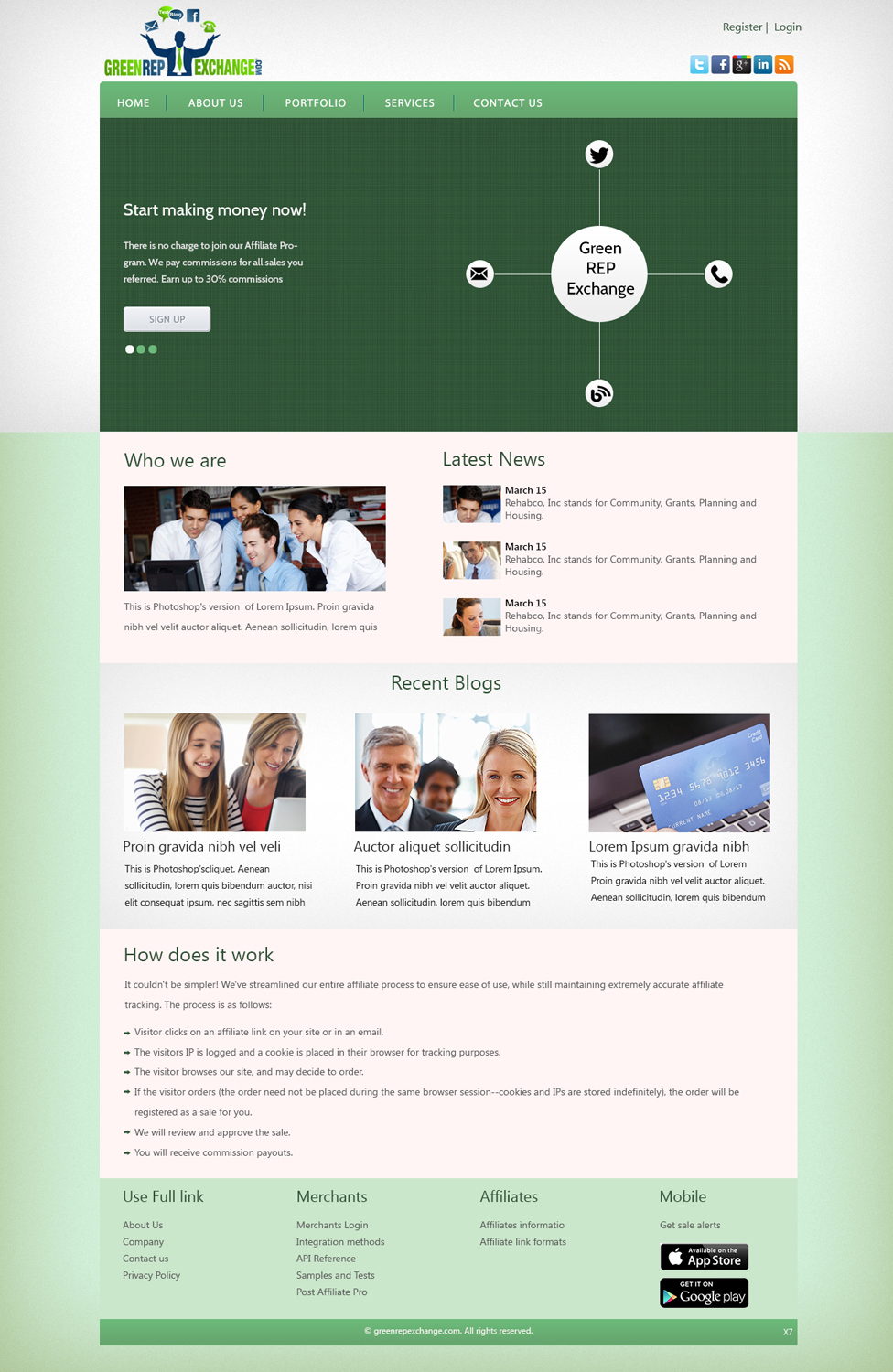 Web Design by pb for Visions of Health | Design #3509468