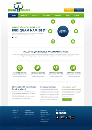 Web-Design von pb für Visions of Health | Design: #3509511