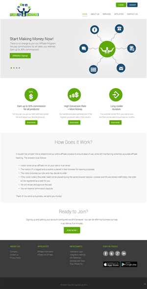 Web-Design von pb für Visions of Health | Design: #3509516