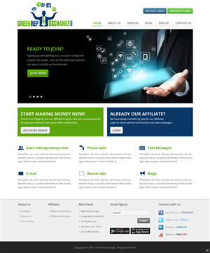 Web Design by pb for Visions of Health | Design: #3509654