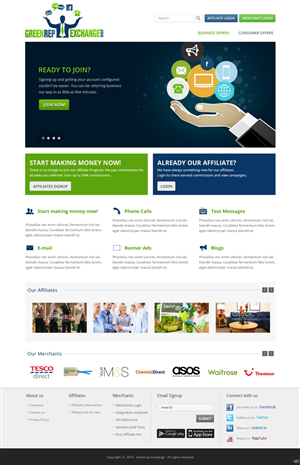 Web Design by pb for Visions of Health | Design: #3549535