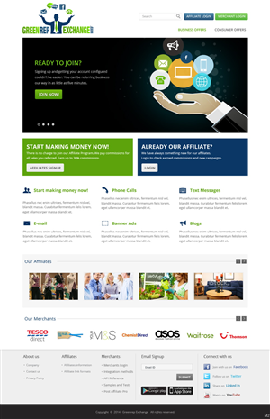 Web Design by pb for Visions of Health | Design: #3549537