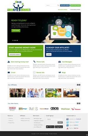 Web Design by pb for Visions of Health | Design: #3559336