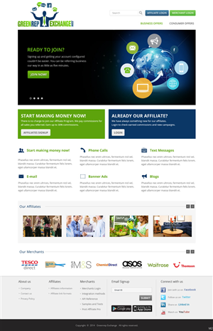 Web Design by pb for Visions of Health | Design: #3559337