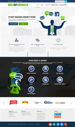 Web Design by TechWise for Visions of Health | Design: #3559702