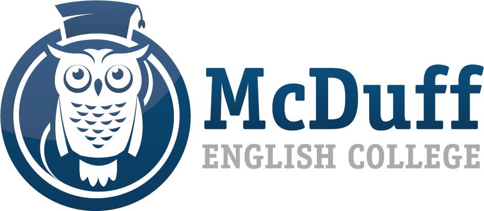 Logo Design by Anhlee for McDuff English College | Design #3433826