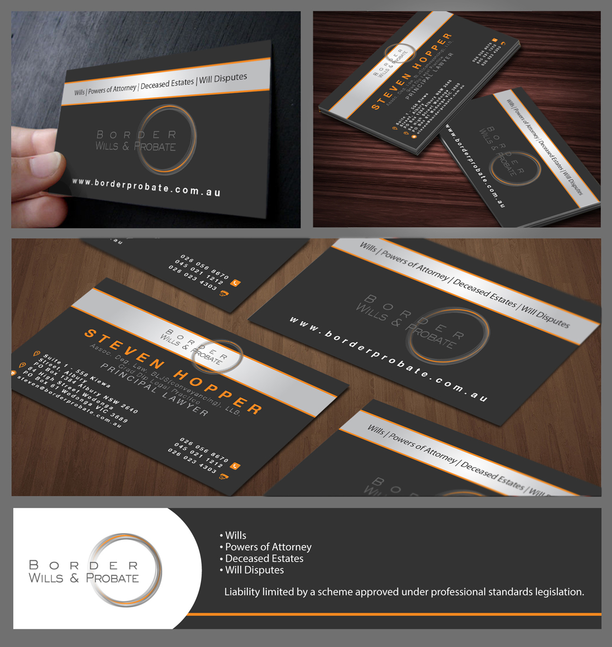 Visitenkarten-Design von Ahero Production für dieses Projekt | Design: #3505171